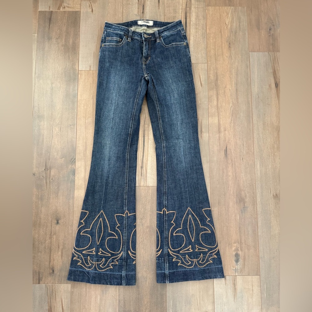 Rock&Roll Denim trouser jeans. Size 25. 35 inseam - Picture 8 of 9